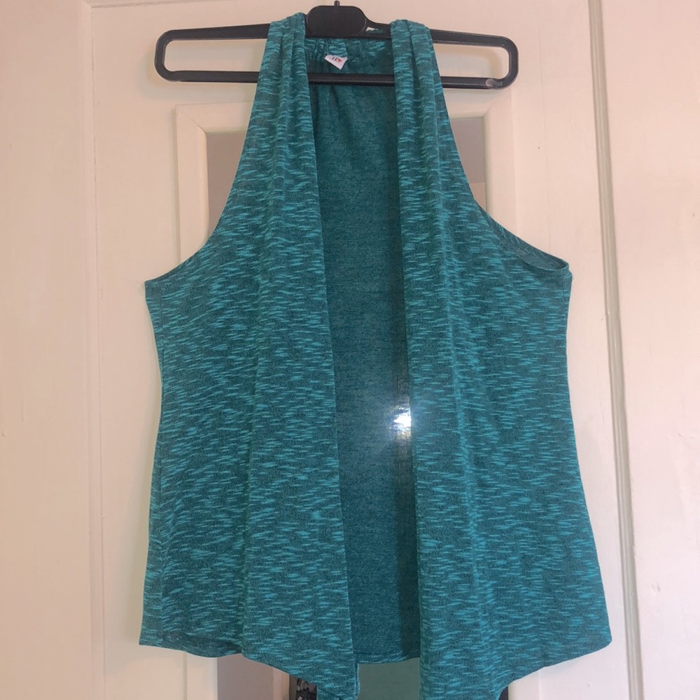 Joyce Leslie Drape Sweater Vest Size M
